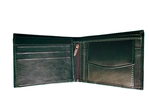 Mens Black Leather Wallet