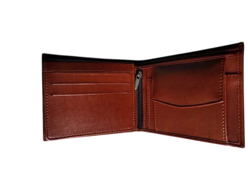 Mens Brown Leather Wallet