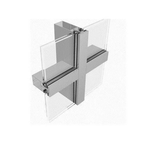 Aluminium Curtain Wall Section