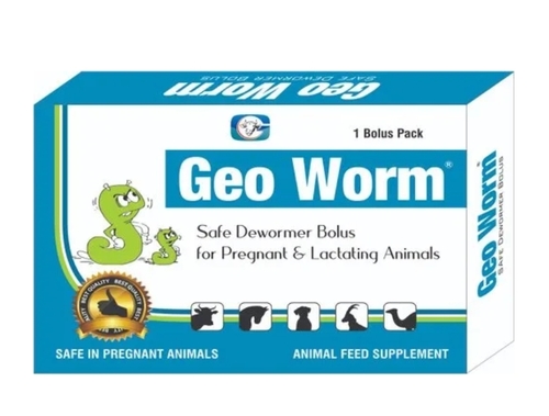 Geo Deworming Bolus For Animals