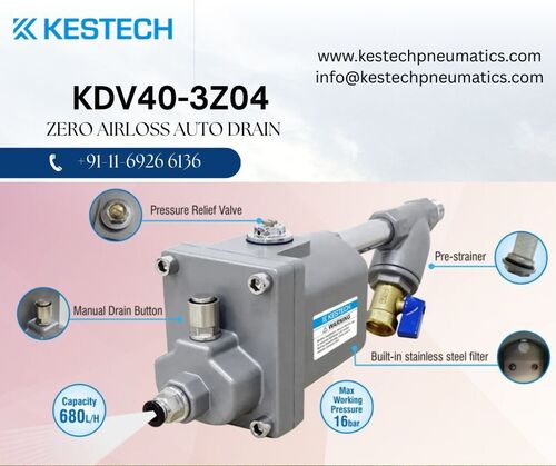 Zero Air Loss Auto Drain 