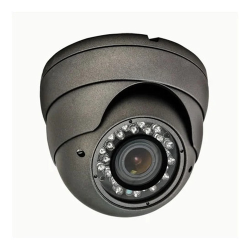 Black CCTV Dome Camera