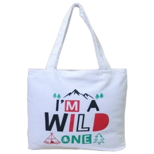 Cotton Shoulder Shopping Bag