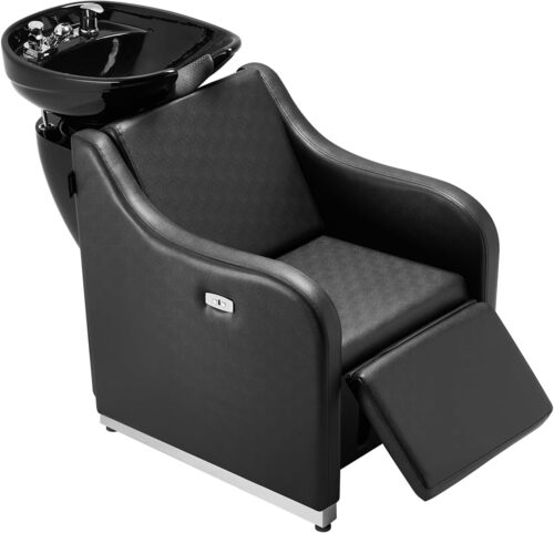 Footrest Shampoo Chair - Color: Na