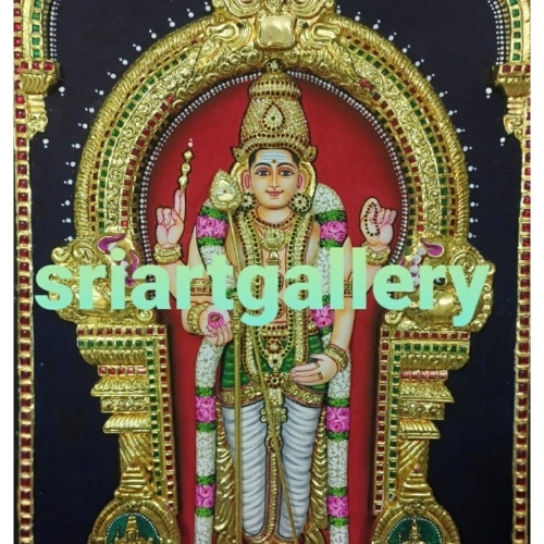 Murugan Tanjore Painting
