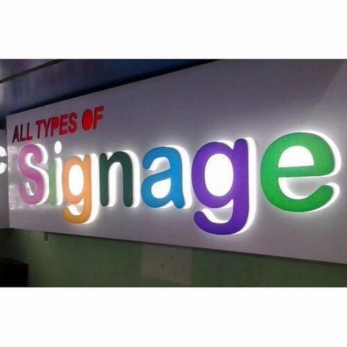 Rectangle Acrylic Acp Sign Board - Application: ...........