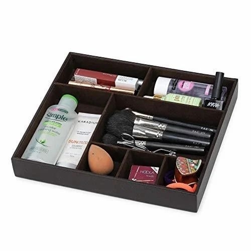 Leather Makeup Box