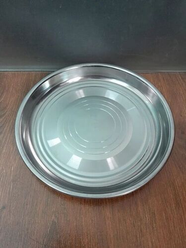 Stainless Steel Rajbhog Dinner Plate