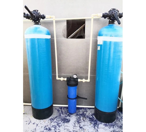 1000 LPH Semi Automatic Water Softening Plant