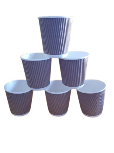 210 Ml Ripple Paper Cup By Spectra Paper Plast