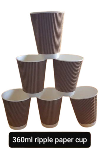 360Ml Ripple Paper Cup