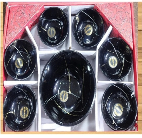 Black Fruit Shine Pudding Set