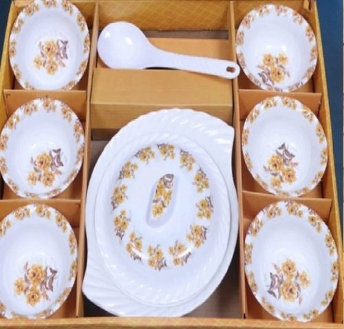 Cream Butter Paneer Pudding Set