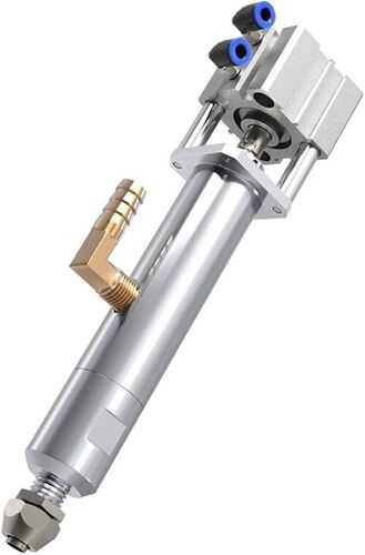 High Flow Suck Back Dispensing Valve - Color: Silver