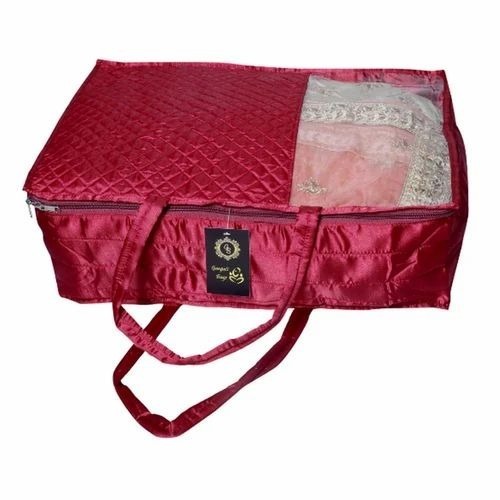 Maroon Satin Lehenga Cover