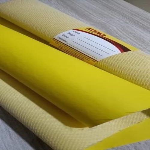 0.50mm Yellow Plain Rexine Cloth