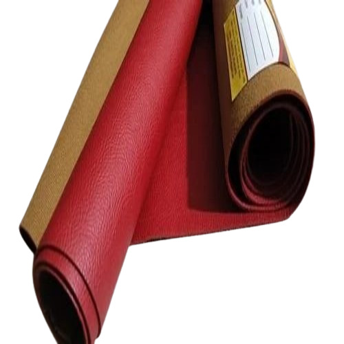 1.20mm Red Plain Rexine Cloth