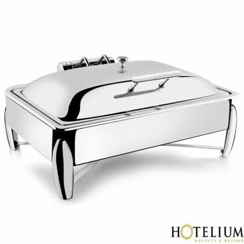 10 Litres Stainless Steel Rectangular Chafing Dish