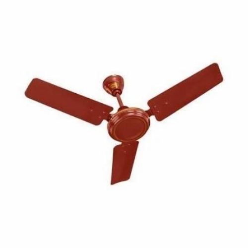 Fans - Metal 60x36.2x60 cm Brown, 3-Blade Ceiling Mount, Corded Electric, 220-240V