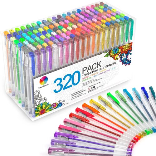 Gel Pen Set - Body Material: Bamboo