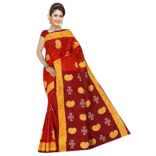 Ladies Chapa Cotton Saree