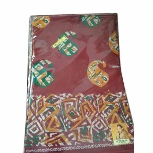 Ladies Printed Pure Cotton Saree
