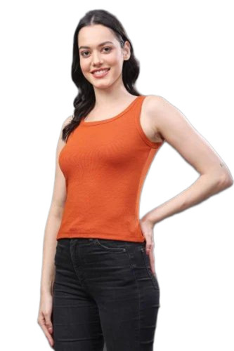 Ladies Ribbed Tank Top