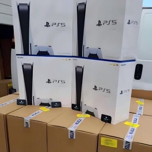 Original Used Play-Station 5 Slim Video Game Console P S5 Console - Age Group: 1- 40