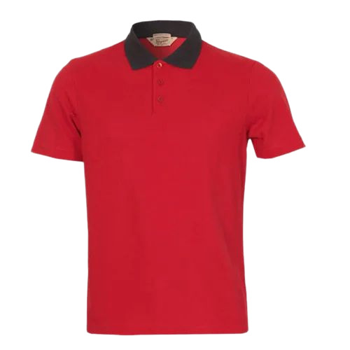 Spun Polo T Shirt - Cotton, Customized Size, Multiple Colors | Lightweight, Breathable, Short Sleeves, Casual Style