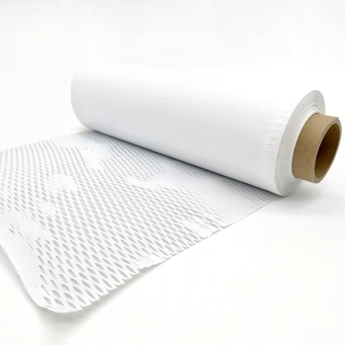 White Honeycomb Paper Bubble Wrap