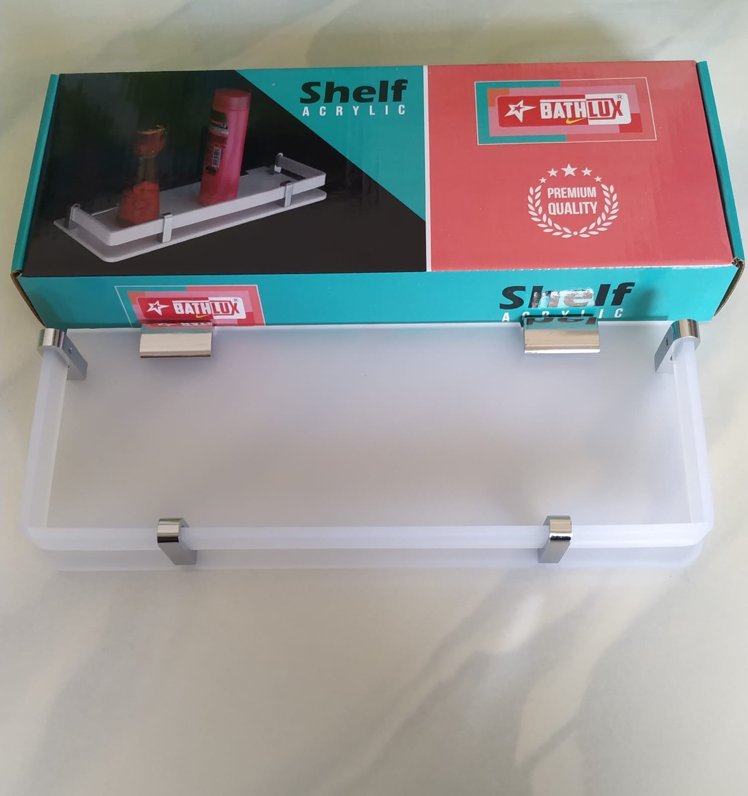 Acrylic Corner Shelf