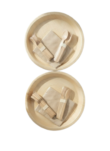 Biodegradable Disposable Dinnerware And Cutlery Set
