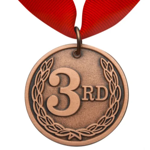Bronze Medal - Color: All Colors