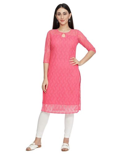Ladies Pink Kurti - Color: .......