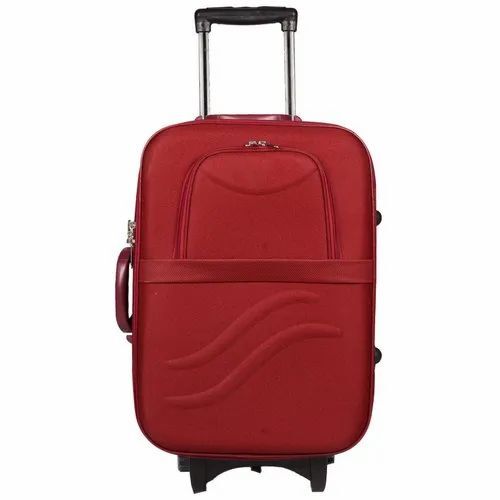 Maroon Luggage Trolley Bag
