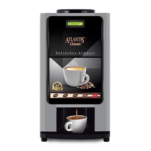 4 Lane Tea Coffee Vending Machine - Color: Multi Color