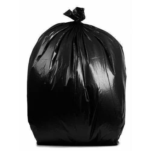 Black Plastic Garbage Bag
