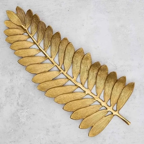 Brass Leaf Tray