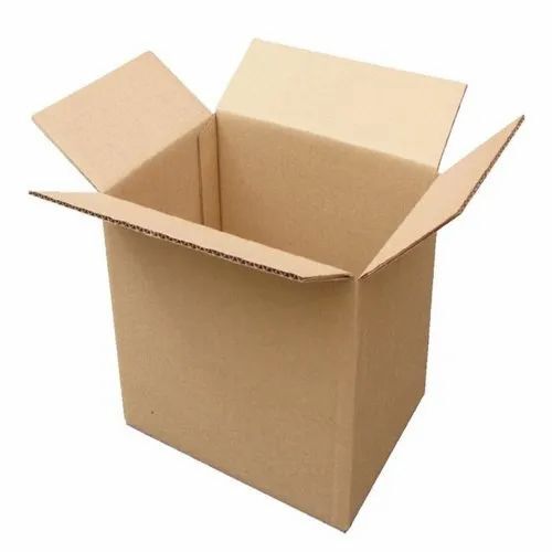 Brown Corrugated Box
