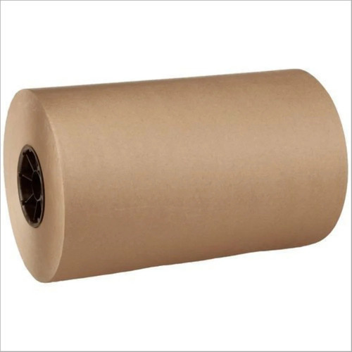 Brown Semi Kraft Paper Roll - Coating Type: .
