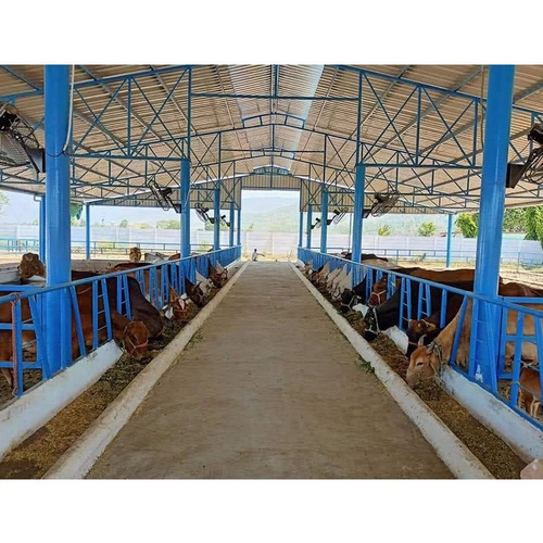 Cattle Farm Shed - Color: .