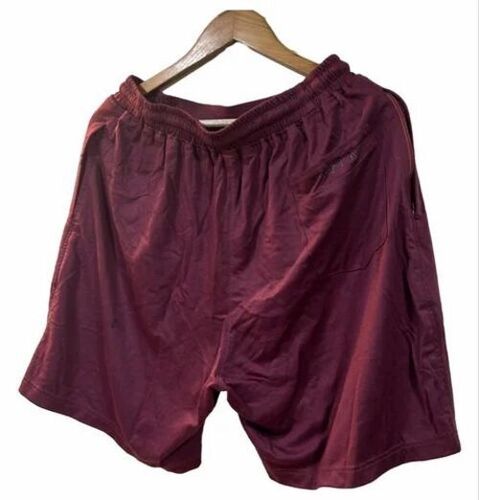 Men Maroon Shorts
