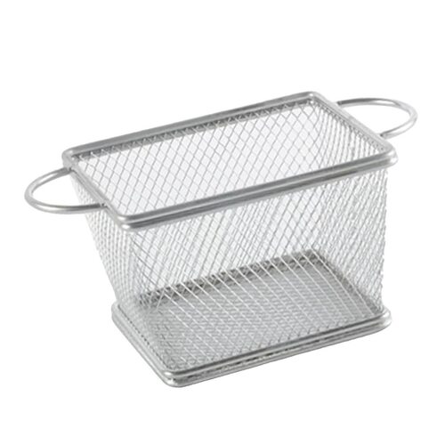 8 Inch Ss Double Handle Chips Fryer Basket