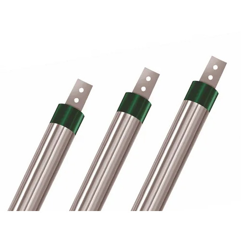 Gi Earthing Electrode Dual Pipe Technology Size 80Mm 3 Mtr - Material: Galvanized Steel