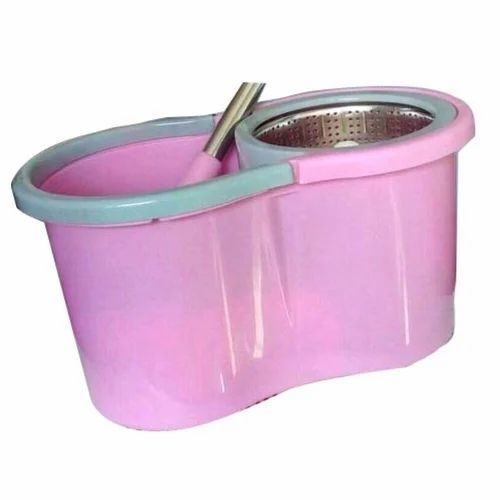 Plastic Bucket Spin Mop