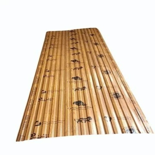 4mm Orange Aluminum Roofing Sheets