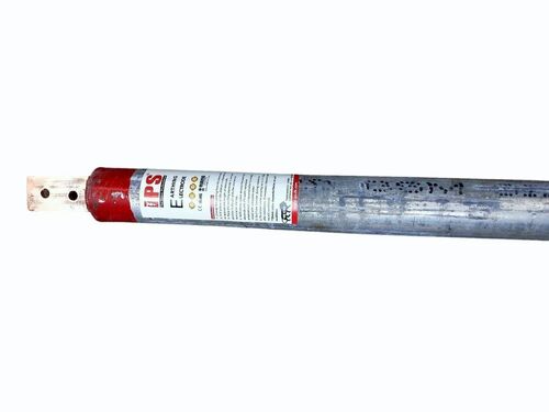 Gi Earthing Electrode With Copper Terminal 58Mm 1Mtr - Color: Grey
