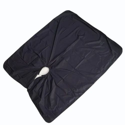 Nylon Salon Apron - Polyester, XXXL, Black, Adjustable | Anti-Wrinkle, Comfortable, Unisex