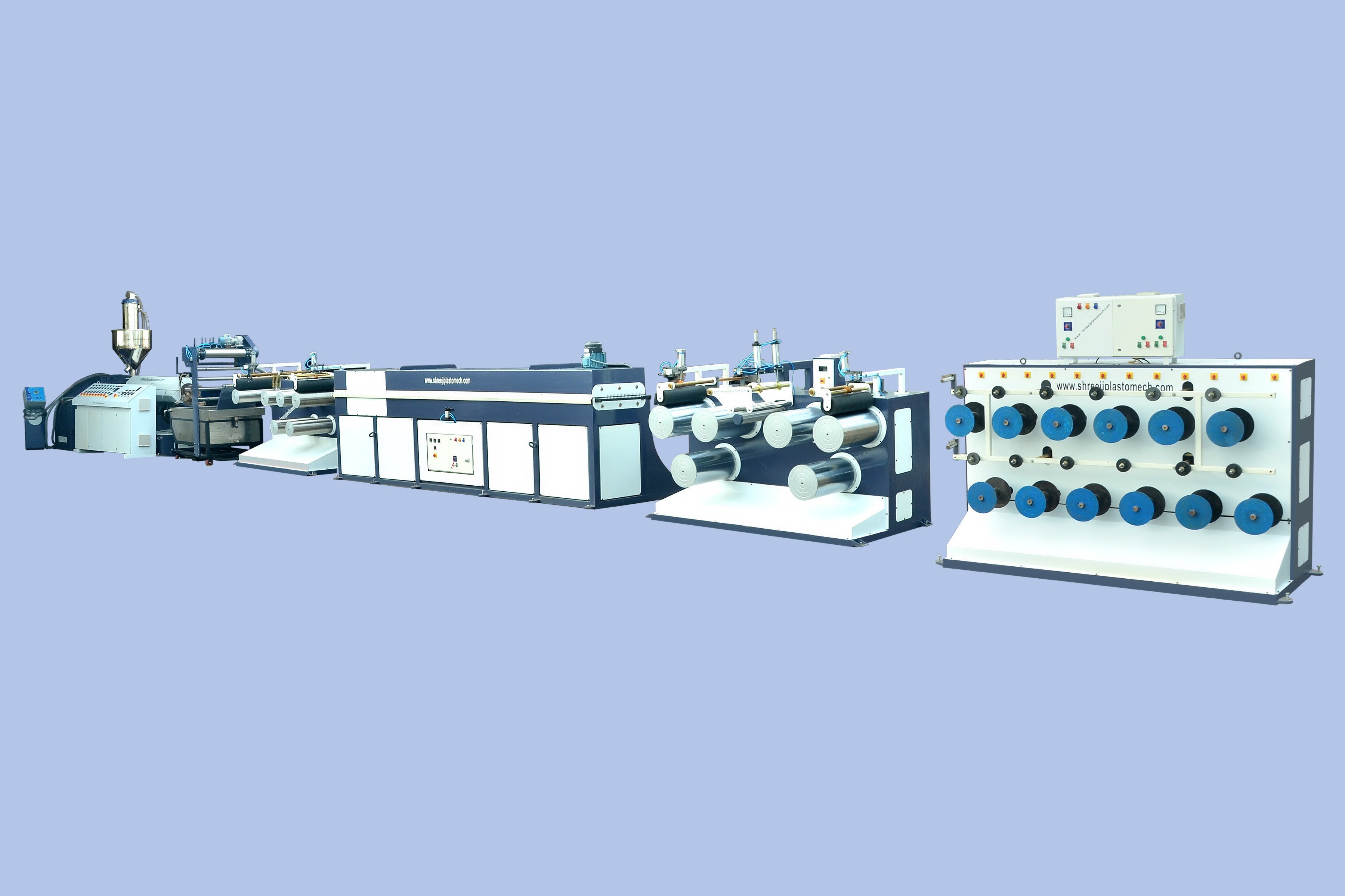 PP Fibrillated Tap Extrusion Plant