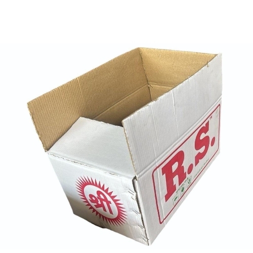 5 Ply White Printed Corrugated Box